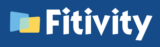 fitivity的logo蓝底